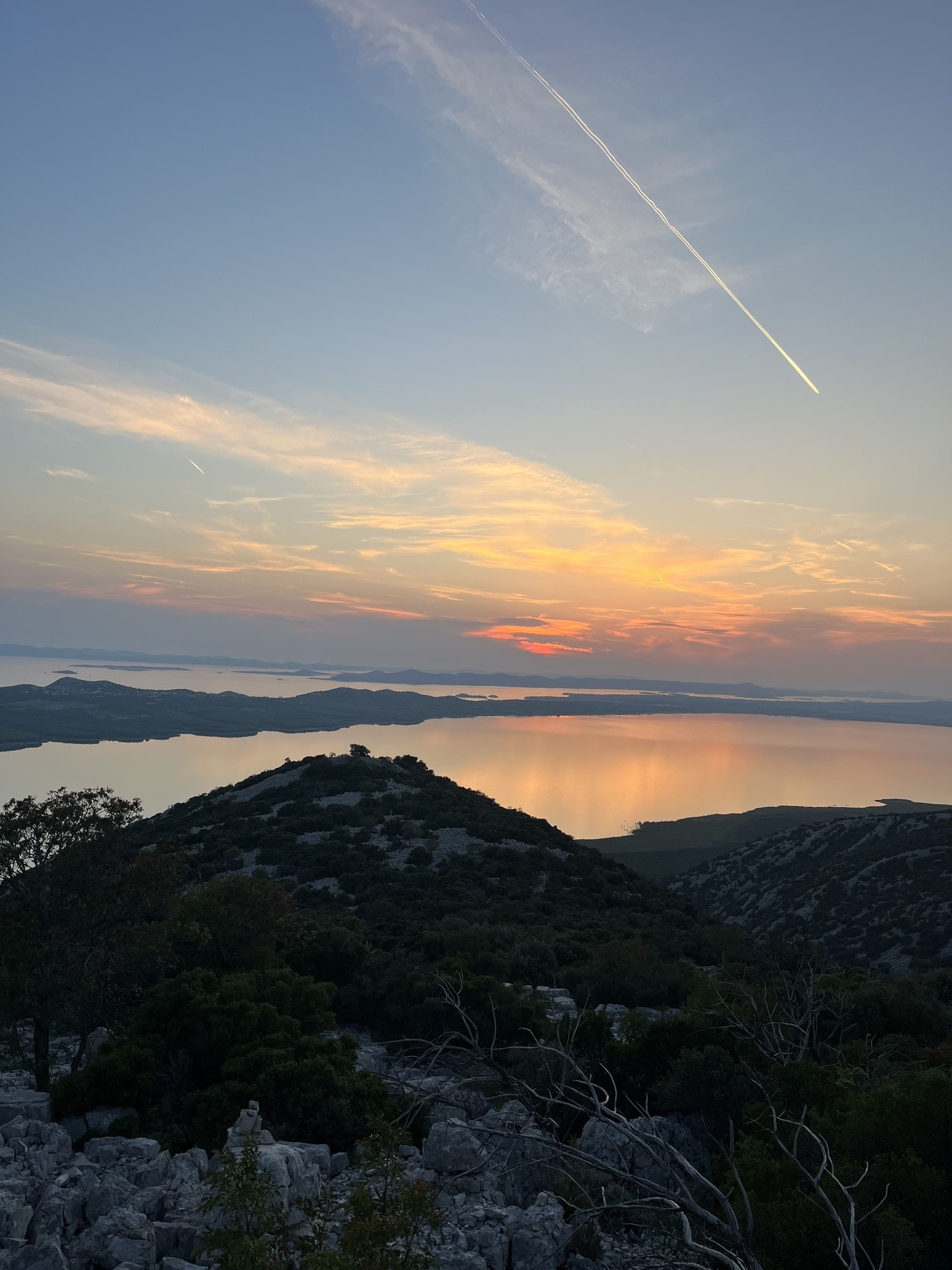 Lake Vrana in Sunset Light from Kamenjak | Apartman Filomena